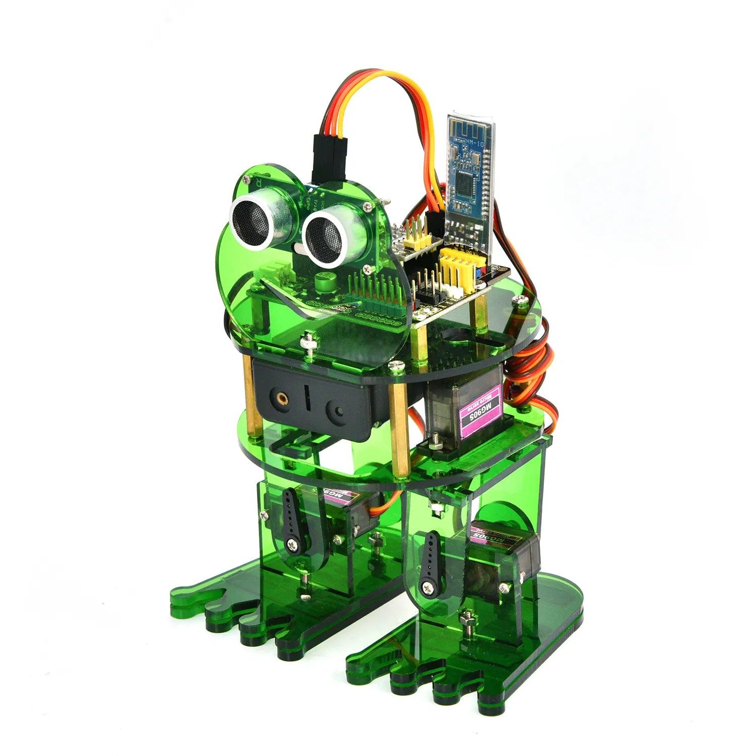 Keyestudio DIY 4-DOF Robot Kit Frog Robot for Arduino - OpenELAB