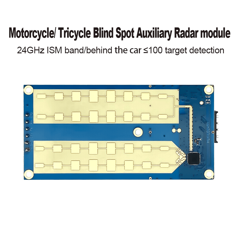 Hi-link 24G véhicule moto bitrycle télémétrie et mesure de la vitesse radar à ondes millimétriques LD2451 module de capteur de surveillance de l'état du véhicule