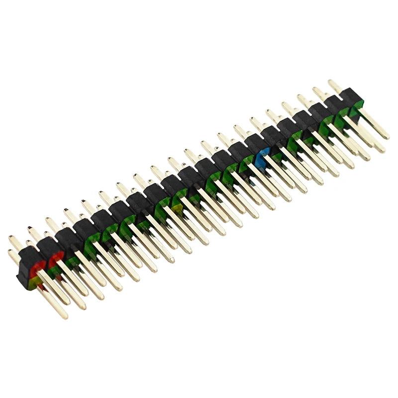 2x20 Pin GPIO Colorful Header for Raspberry Pi Zero 2W - OpenELAB