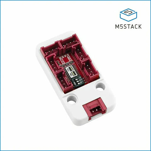 M5Stack I2C Hub 1 to 6 Expansion Unit v2.1 with DIP Switch (PCA9548A)