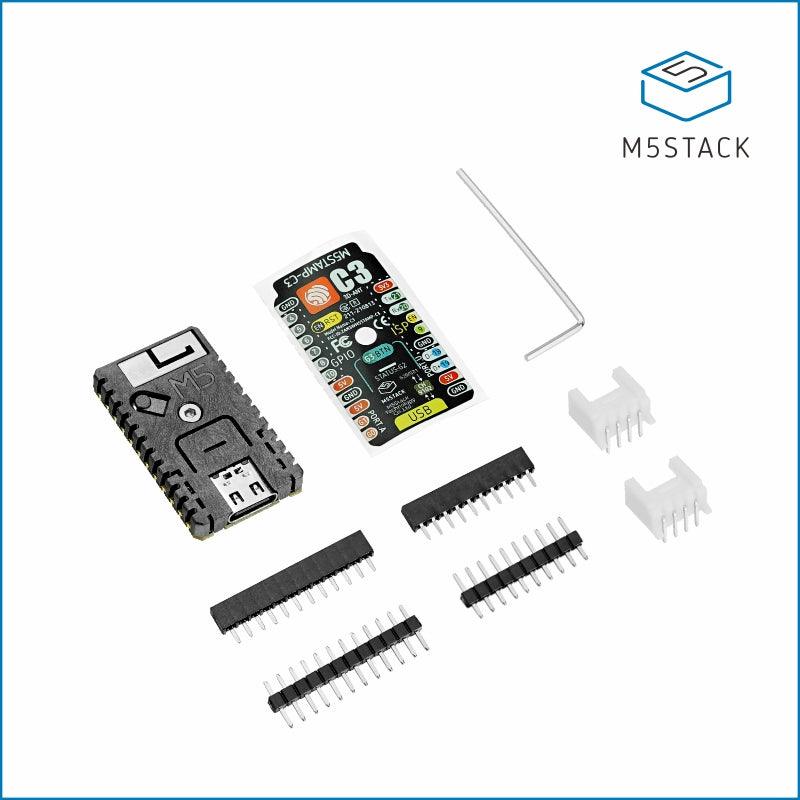 M5Stamp C3 Mate avec des broches à enficher