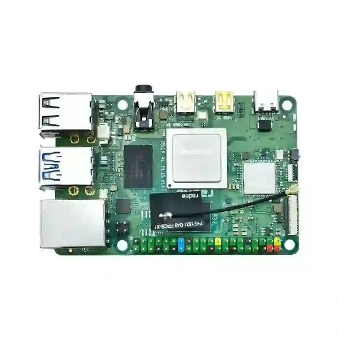 ROCK 4 Model C+ Jednodeskový počítač Rockchip RK3399-T Arm Cortex-A72