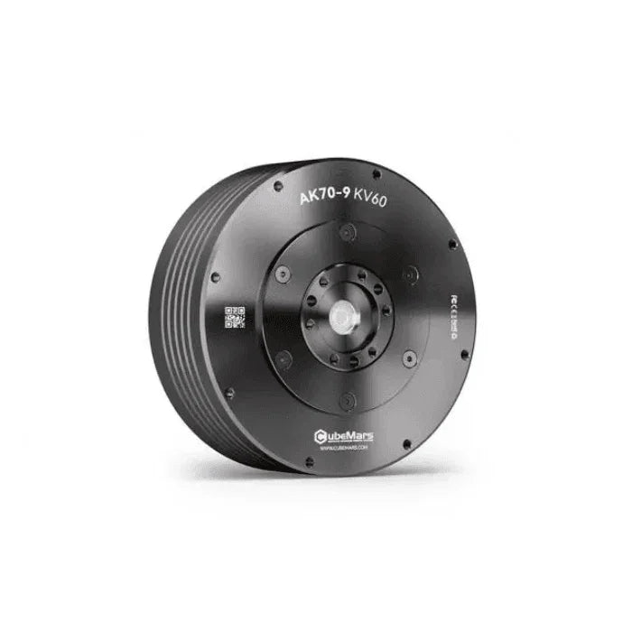 Motor Actuador BLDC CubeMars AK70-9 Compacto de Alta Torsión Potente