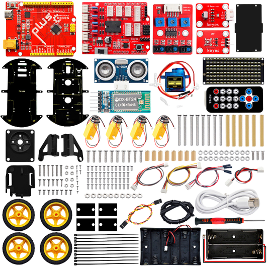 Verbessertes 4WD BT Mehrzweck-Smart-Car V2 – OpenELAB