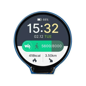 Waveshare 65K RGB General 1.28 inch Round LCD Display Module 240×240 white background product image