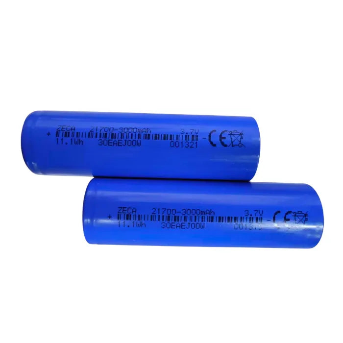 OpenELAB 2-pack 3C INR 21700 akku 3000mAh 3.7V Max 9A ulostulo