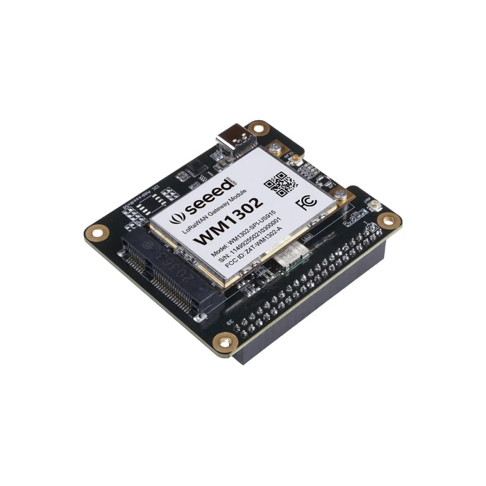 Seeed Studio WM1302 Raspberry Pi Hat white background image