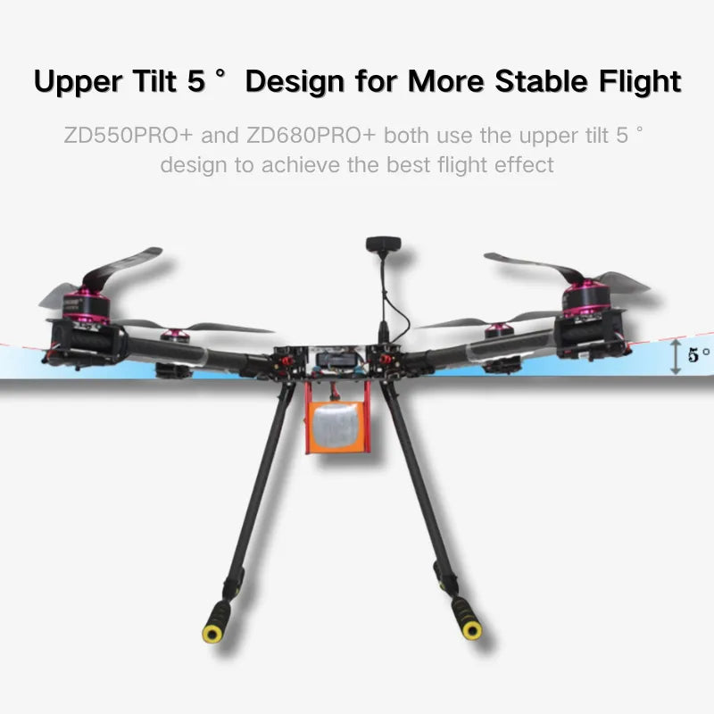 ZD550 550mm 4-axis Drone with 2kg Payload - OpenELAB