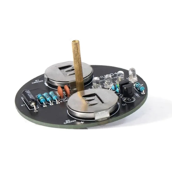 Kit di saldatura per trottola fai-da-te con LED RGB