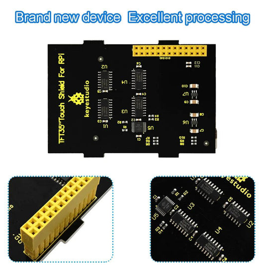 TFT3.5 Touch Shield per Raspberry Pi