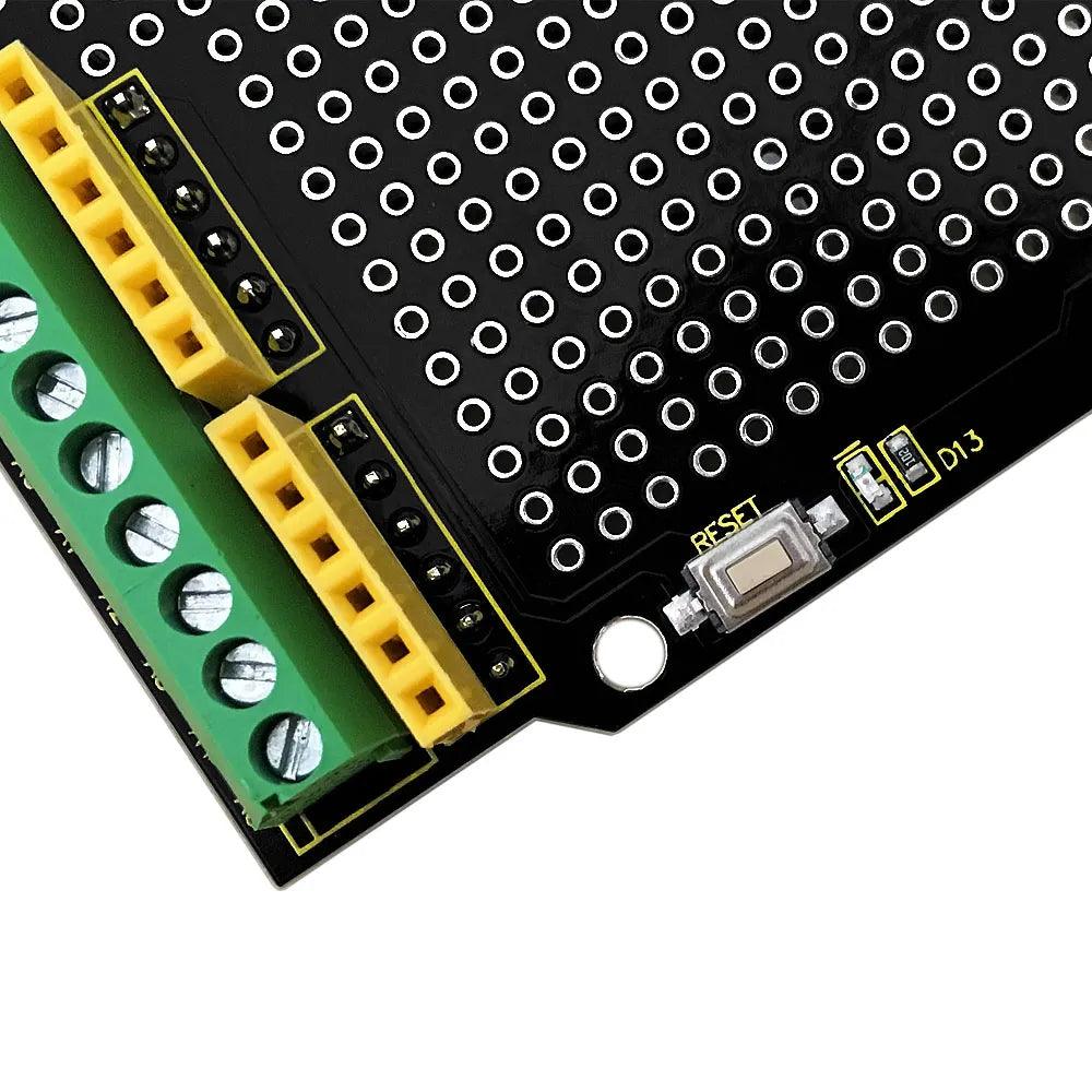 Keyestudio Proto Screw Shield Assemble Bindingpost Proto Shield - OpenELAB