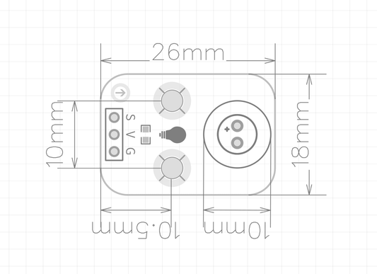 LED Module Red/White/Yellow/Blue/Green - OpenELAB