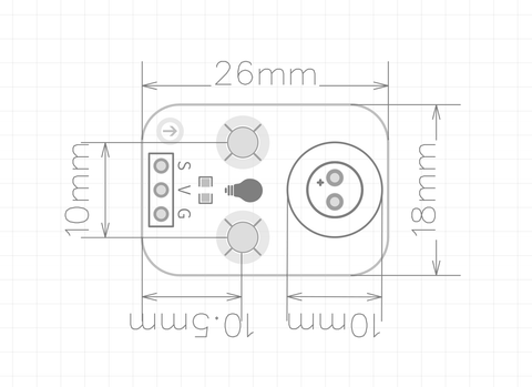 LED Module Red/White/Yellow/Blue/Green - OpenELAB