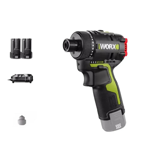 Atornillador de impacto inalámbrico Worx WU129 con batería de litio