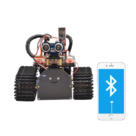 Kit de voiture robot intelligent OpenELAB DIY Mini Tank V2.0