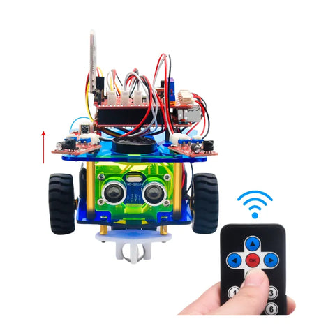 OpenELAB Desktop Mini Bluetooth Smart Robot Car Kit V3.0