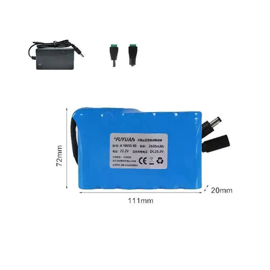 Batterie au lithium 24 V pleine capacité 2600 mAh série 6