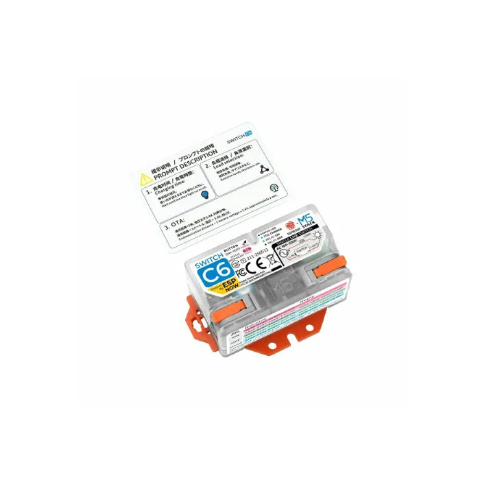 M5Stack Single Live Wire Wi-Fi Smart Switch (ESP32-C6)