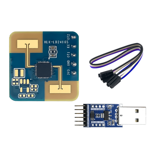 24G Ultra-Low-Power-Radar-Erkennungsmodul LD2410S Intelligenter Sensor zur Erkennung der menschlichen Anwesenheit