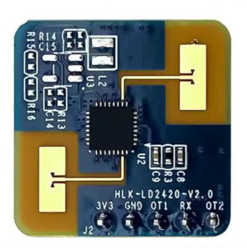 Module de capteur radar de détection de micro-détection de mouvement du corps humain HLK-LD2420 24Ghz HLK-LD2410, solution à faible coût