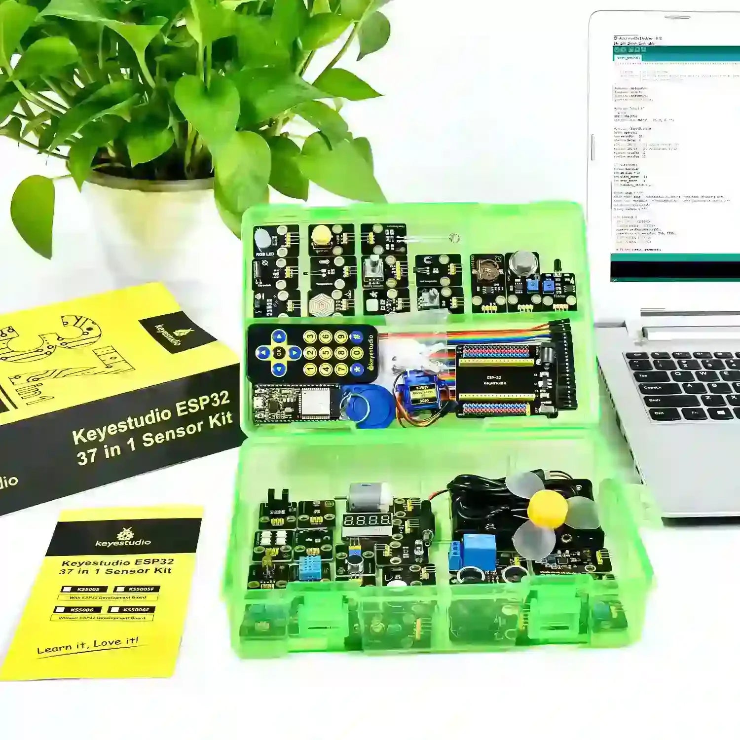 KeyeStudio ESP32 37 v 1 Sada senzorů pro začátečníky DIY vzdělávací sada