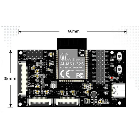 Ai-Thinker WiFi6 Screen Driver Dev Board