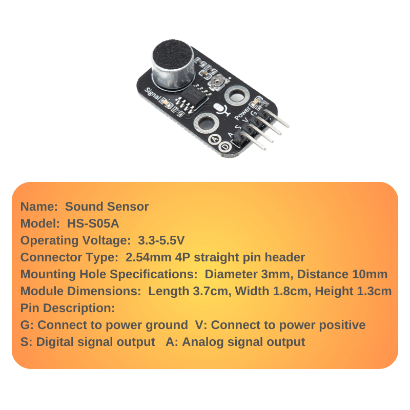 Sound Microphone Sensor - OpenELAB