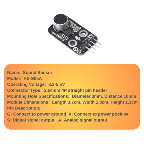 Sound Microphone Sensor - OpenELAB