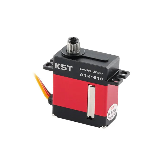 KST A12-610 V8.0 HV Mini Servo 9kg 0,10s/60 astetta pehmeällä käynnistyksellä