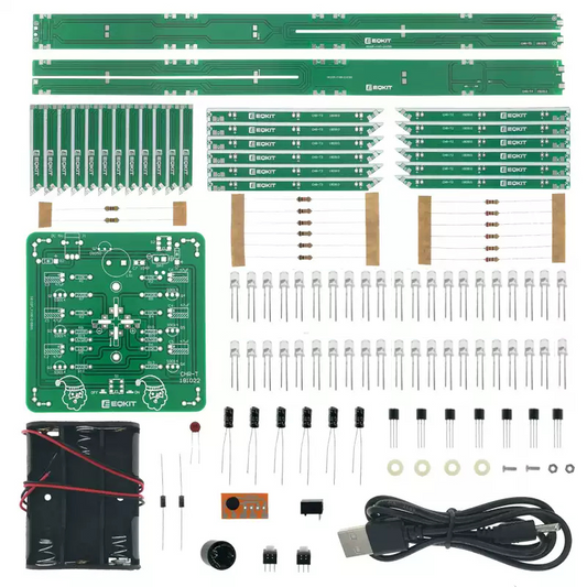 EQKIT Leuchtmusik-Weihnachtsbaum-DIY-Kit