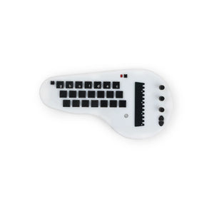 Seeed Studio Minichord Synthesizer white background top view