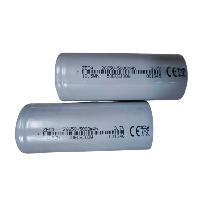 OpenELAB 2-pak 3C INR 26650 batteri 5000mAh 3,7V maks 15A output