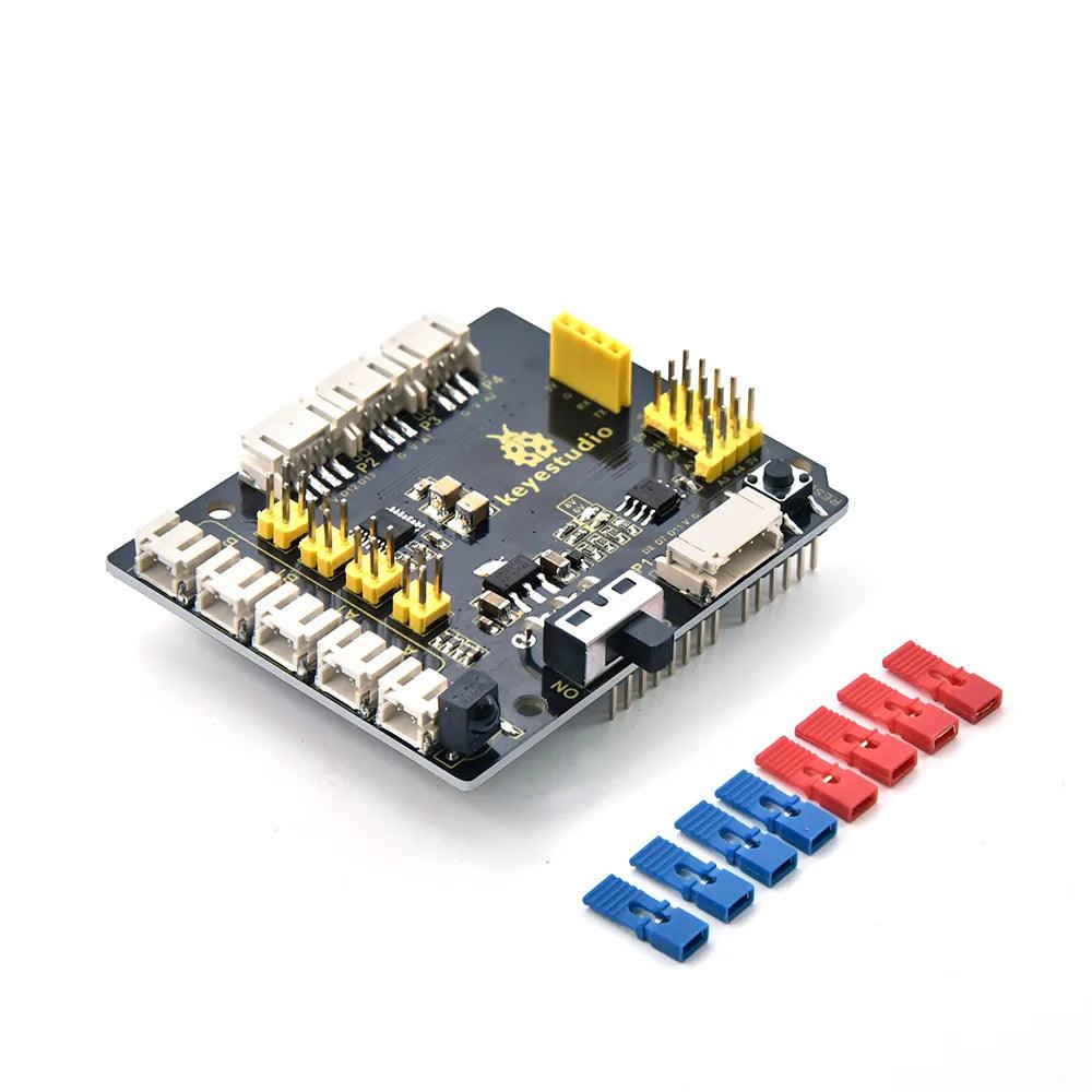 Keyestudio 8833 Motor Driver Expansion Board PH2.0 USB Cable DC 6-9V - OpenELAB