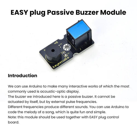 Módulo de zumbador pasivo EASY PLUG RJ11 - OpenELAB