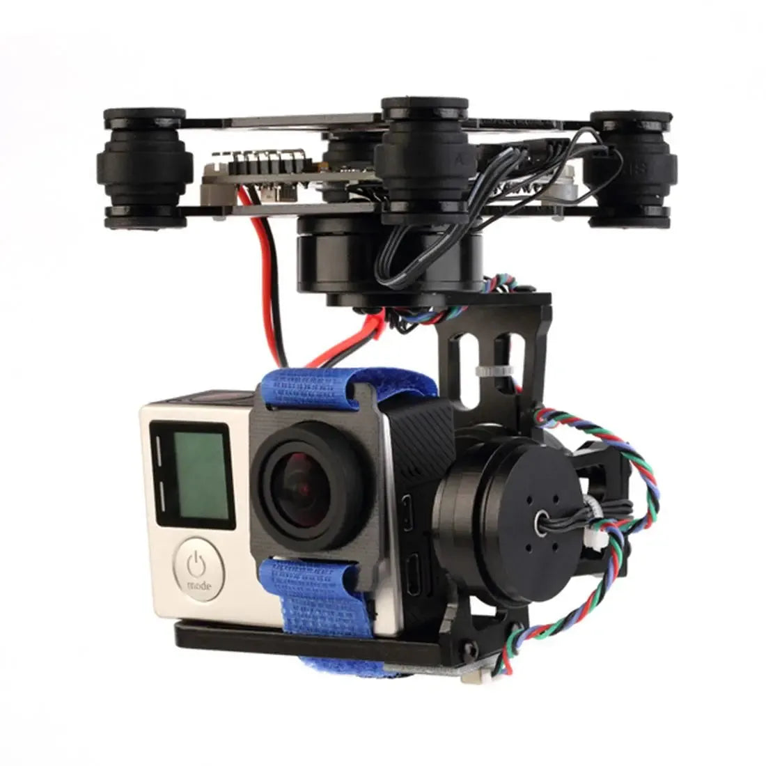 3-Axis Brushless Gimbal Frame with Motors & Controller - OpenELAB