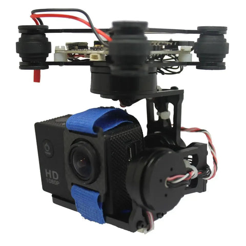 3-Axis Brushless Gimbal Frame with Motors & Controller - OpenELAB