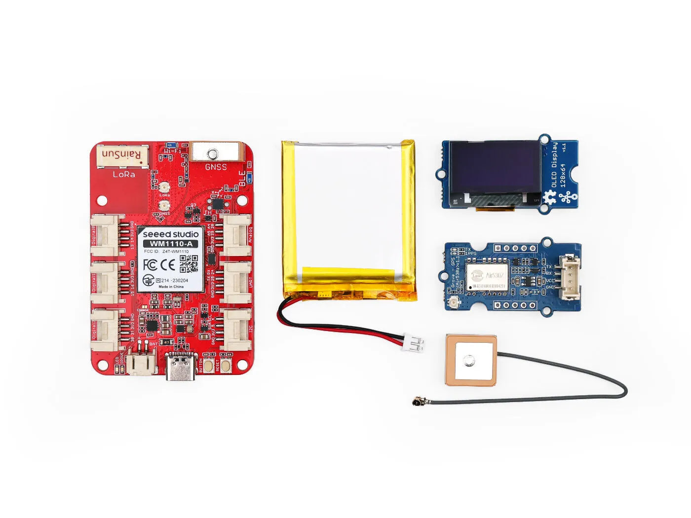 Seeed Studio Wio Tracker 1110 LoRa nRF52840 Dev Kit for