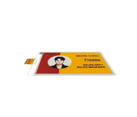 3.7-inch E-Paper Display Black White Yellow Red E-Ink-03