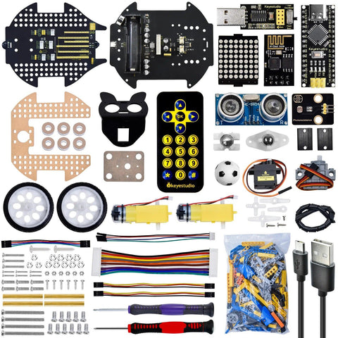 Keyestudio Beetlebot 3 in 1 Robot for Arduino STEM - OpenELAB