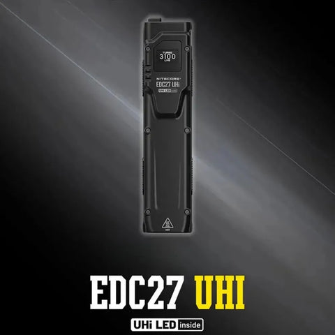 NITECORE EDC27 UHI Rechargeable Flashlight 3100 Lumens