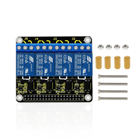 4 Channel Relay 5V Shield for Raspberry Pi