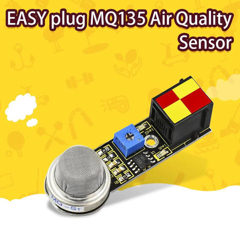 EASY PLUG MQ-135 Air Quality Sensor Gas Detection Module - OpenELAB