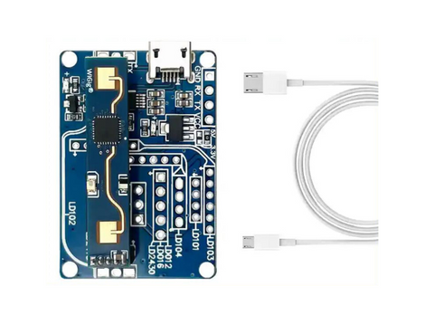 Módulo de sensor de radar de detección de movimiento/micromovimiento de presencia humana HLK-LD2410B