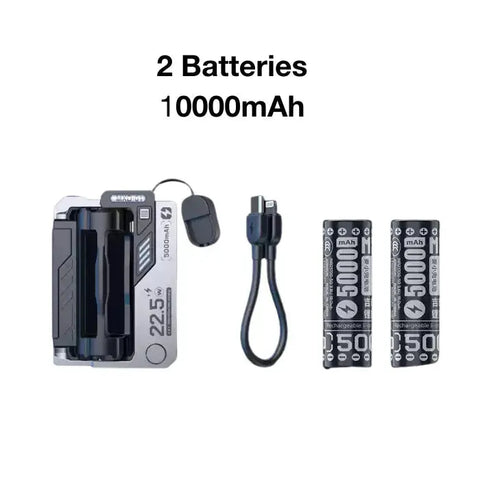 Replaceable Clip Power Bank EDC toy 22.5W