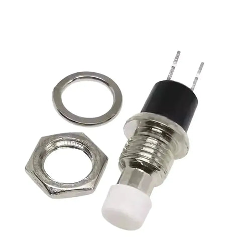 PBS-110/PB05A Non-locking Pushbutton Switch with 6/7MM Hole Self-Resetting 2-pins