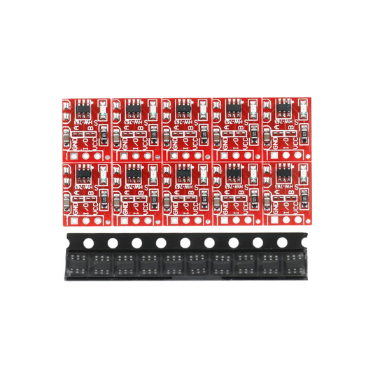 10PCS TTP223 kapazitives Touch-Schalter-Sensormodul selbstsichernd