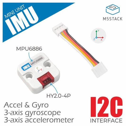 Unité IMU 6 axes (MPU6886)