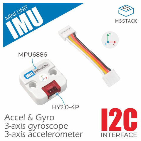 6-Axis IMU Unit(MPU6886)