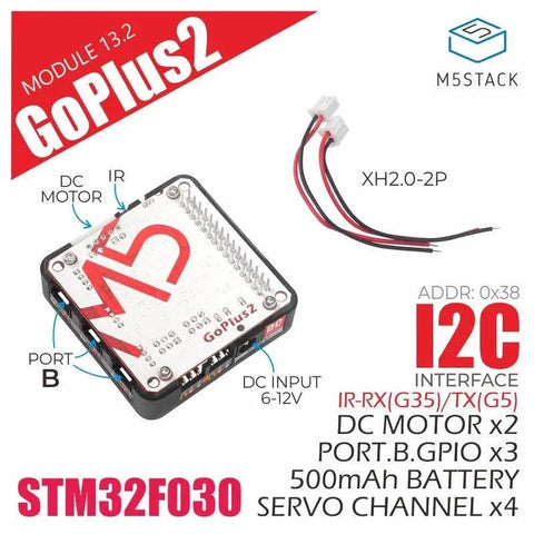 Moteur à courant continu Goplus2 et module de servomoteur