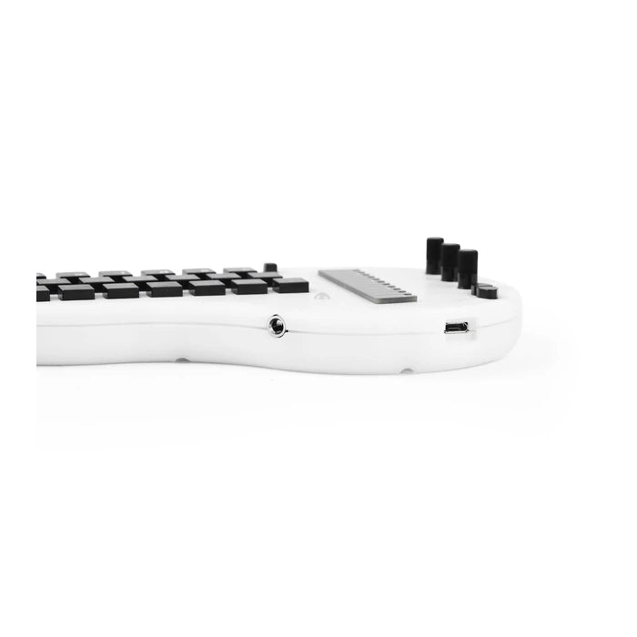 Seeed Studio Minichord Synthesizer side profile view